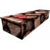 Cocoa Heaven (Chocolate) - Personalised Picture Coffin with Customised Design.